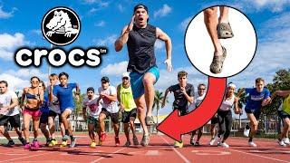 1 Mile Race vs Subscribers...in CROCS