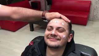 ASMR BARBER MASSAGE _ SLEEP MASSAGE NO TALKİNGFac