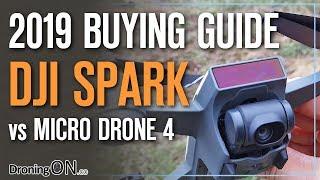 Micro Drone 4.0 Crowd-fund Drone vs DJI Spark - NO Competition