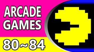 【1980  1984】 Top 50 80s Arcade Games - Alphabetical Order