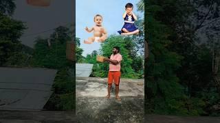 baby catch funny video  funny VFX video  baby crying and laugh #funny #comedy #vfxshorts #vfx