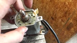 Vanagon Power Window Motor Repair