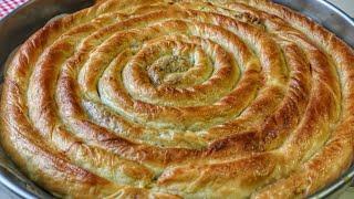 ÖYLE BİR BÖREK TARİFİM VAR Kİ ️ÇITIR ÇITIR YİYENLER BİR DAHA İSTEDİ️ 4 YUFKADAN 1TEPSİ BÖREK