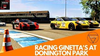 Project cars 2  GINETTA G40  RACING at donington park