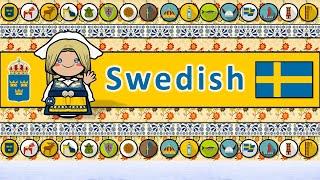 The Sound of the Swedish language Numbers Greetings Words &  UDHR