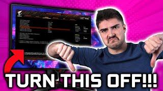 BIOS Setting That’s Ruining Your PC - Turn it Off Now