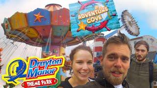 Adventure Cove OPENS Drayton Manor Theme Park VLOG 2021