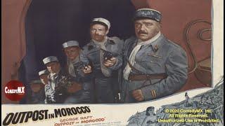 Outpost in Morocco 1949  Full Movie  George Raft  Marie Windsor  Akim Tamiroff