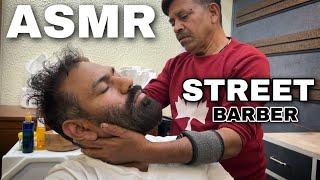 ASMR Head Massage by Indian Street Barber @ my studio  Neck cracking  Anxiety Relief