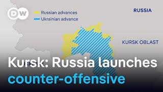 The latest on Russias counter-attack in Kursk  DW News