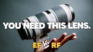 Canon EF vs RF 70-200mm f2.8 MKIII Which One is Best for You?  2022 LENS REVIEW