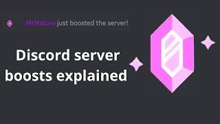 How does discord server boosts work  2023