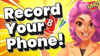 How to Record and Replay Games on Your Phone in UNO Mobile