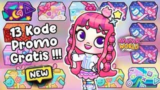 13 KODE PROMO GRATIS TERBARU HADIAH PREMIUM  AVATAR WORLD  PAZU