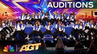 Simon Cowell Calls Los Osos High School BRILLIANT  Auditions  AGT 2024