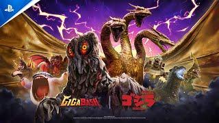 GigaBash - Godzilla Nemesis 2 Kaiju Pack DLC Trailer  PS5 & PS4 Games