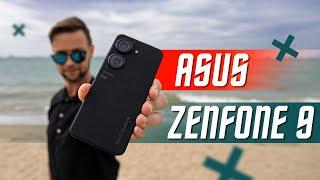 ЛУЧШИЙ КОМПАКТ 2022 ГОДА ? СМАРТФОН ASUS ZENFONE 9 IP68 120 Гц 4К Snapdragon 8 +  Mini-jack