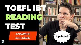 TOEFL iBT Reading Practice Test with Answers #10