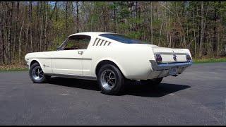 1965 Ford Mustang 2+2 Fastback 289 3 Speed in White & Ride on My Car Story with Lou Costabile