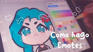 Como hago mis emotes?   Procreate