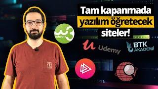 17 günlük tam kapanmada sizi yazılımcı yapacak 5 site