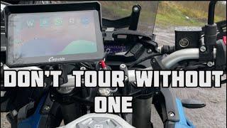 Motorcycle tours will never be the same again.  Don’t go touring without one. Carpuride