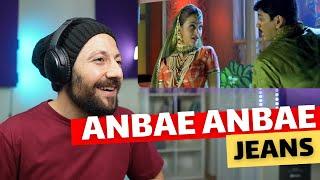  CANADA REACTS TO Anbae Anbae  Jeans  AR.Rahman  Prashanth  Aishwarya Rai  Vairamuthu reaction