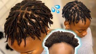 How to CombCoilsSHORT 4c Men hairStarter LOCs 