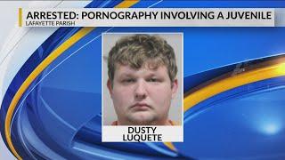 Pornography involving juvenile arrest