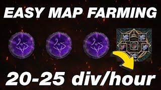 POE 3.25 Easiest 20-25 divhour Farming Strategy Guide T16 Farm - Path of Exile