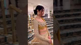 Beige & golden Lehenga 