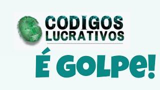 Aplicativo “Códigos Lucrativos” é um golpe tosco.