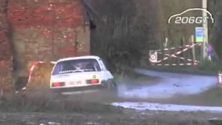 Rally car crashed into the house - AMAZING