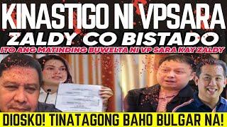 GRABE TO SEN JINGOY BÚMALÍKTAD? PAKTAY ZALDY CO NAGPANC DI NAKALGTAS KAY VP SARANews Reaction