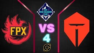 Live LoL FPX vs TES Game 4 Mid-Season Cup 2020 Grand Finals