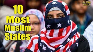 10 Most Muslim States In The US 20232024  #usa