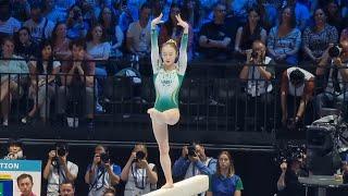 Zhou Yaqin  - SILVER MEDAL 14700 - Beam Final World Championships 2023