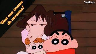 Shin Chan  Ey que nos vamos de veraneo  En Español