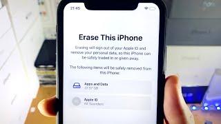 How To Clear your old iPhone before selling it  Full Tutorial