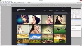 Adding and arranging images in Lightbox in Portfolia Muse Theme