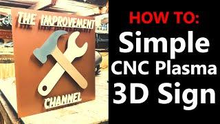 How to Make a Simple 3D Sign with The Improvement Channel  New Air 240v Garage Heater Review