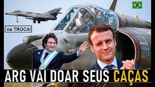 ARGENTINA vai DOAR seus CAÇAS SUPER ETENDARD para UCRÂNIA- FABMARINHAEXÉRCITO.