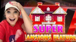 Unlocked the IMPOSSIBLE SUPER MANSION Feature on High Limit Slot