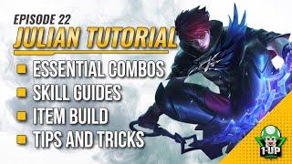 Julian Tutorial & Guide 2023 English Skills Combo Tips & Tricks  Mobile Legends  ML