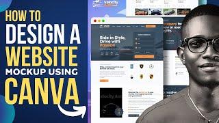 How to Design a Website Mockup using Canva