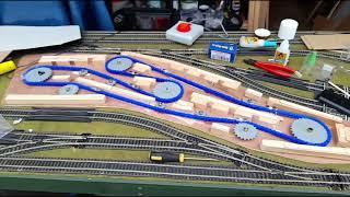 Moving vehicles 176 scale for Proof of Concept 2 x 6 OO gauge model railway layout.