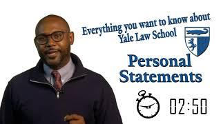 Everything You Want to Know about Yale Law School Personal Statements