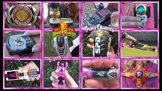 Forever Pink Mighty Morphin Power Rangers - Super Ninja Steel *Fan Morph Compilation*