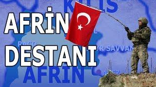 Afrin Operasyonunu Hiç Böyle İzlemediniz Zeytindalı Harekatı - Haritalı Anlatım