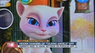 والدین و کودکان از برنامه Talking Angela می ترسند